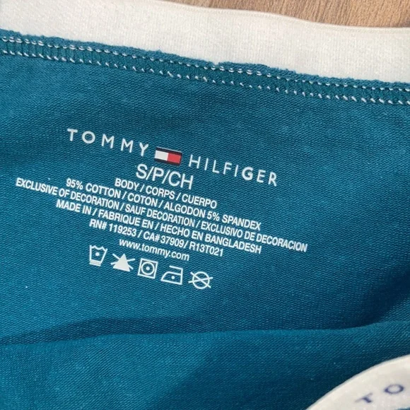Relisted Tommy Hilfiger teal polka dot boyshort panty size S or M - Picture 12 of 16